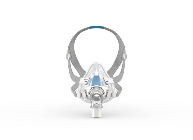 ResMed AirFit F20 full face CPAP mask, one of the mask styles compared in this fitting guide