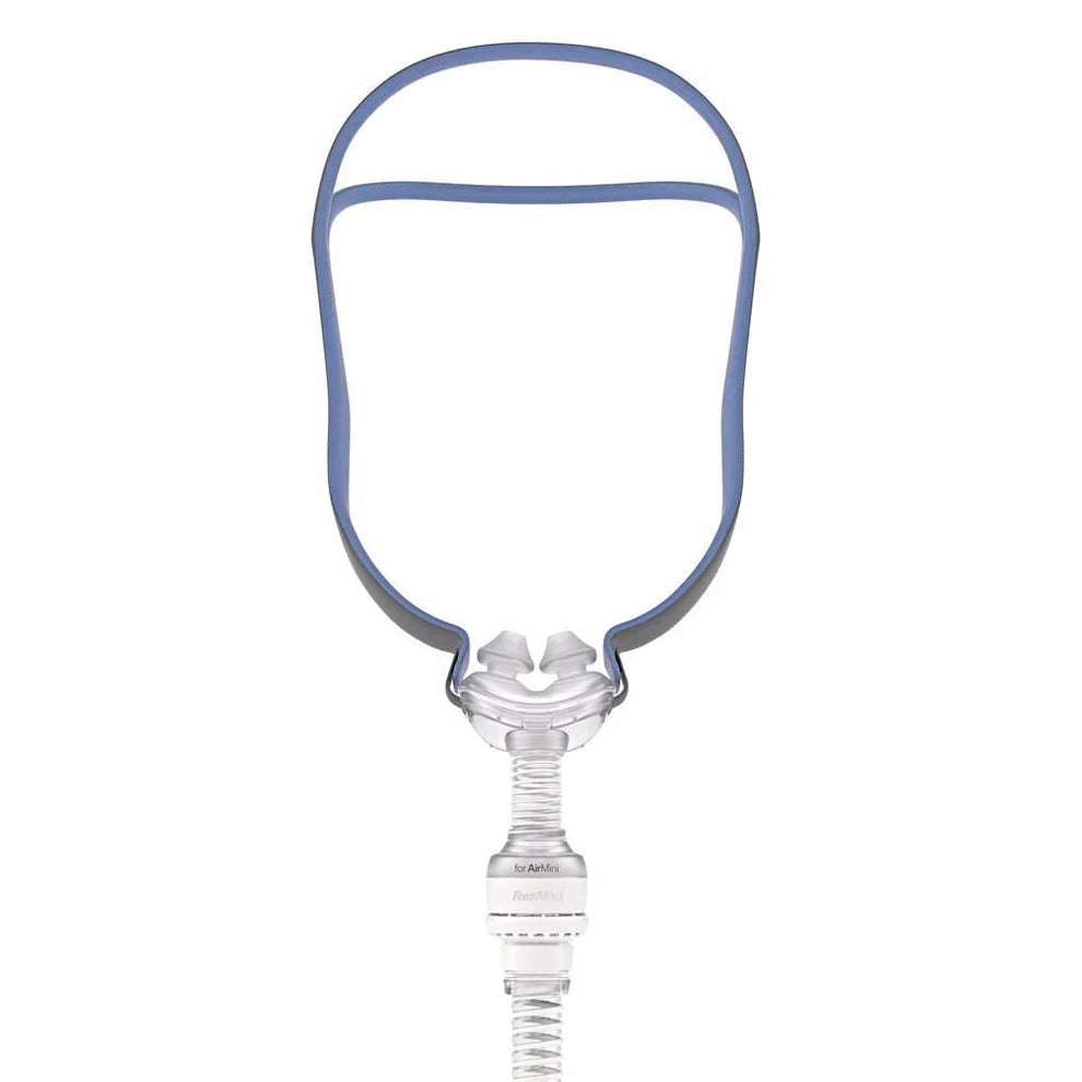 ResMed AirFit™ P10 Nasal Pillow CPAP Mask Complete System with AirMini™ Setup Pack.