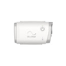 ResMed AirMini AutoSet travel CPAP machine, front view