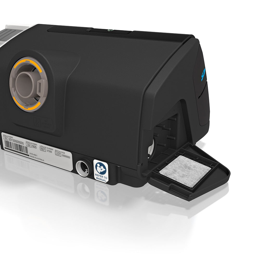 Installing the filter in a ResMed AirSense 10 device