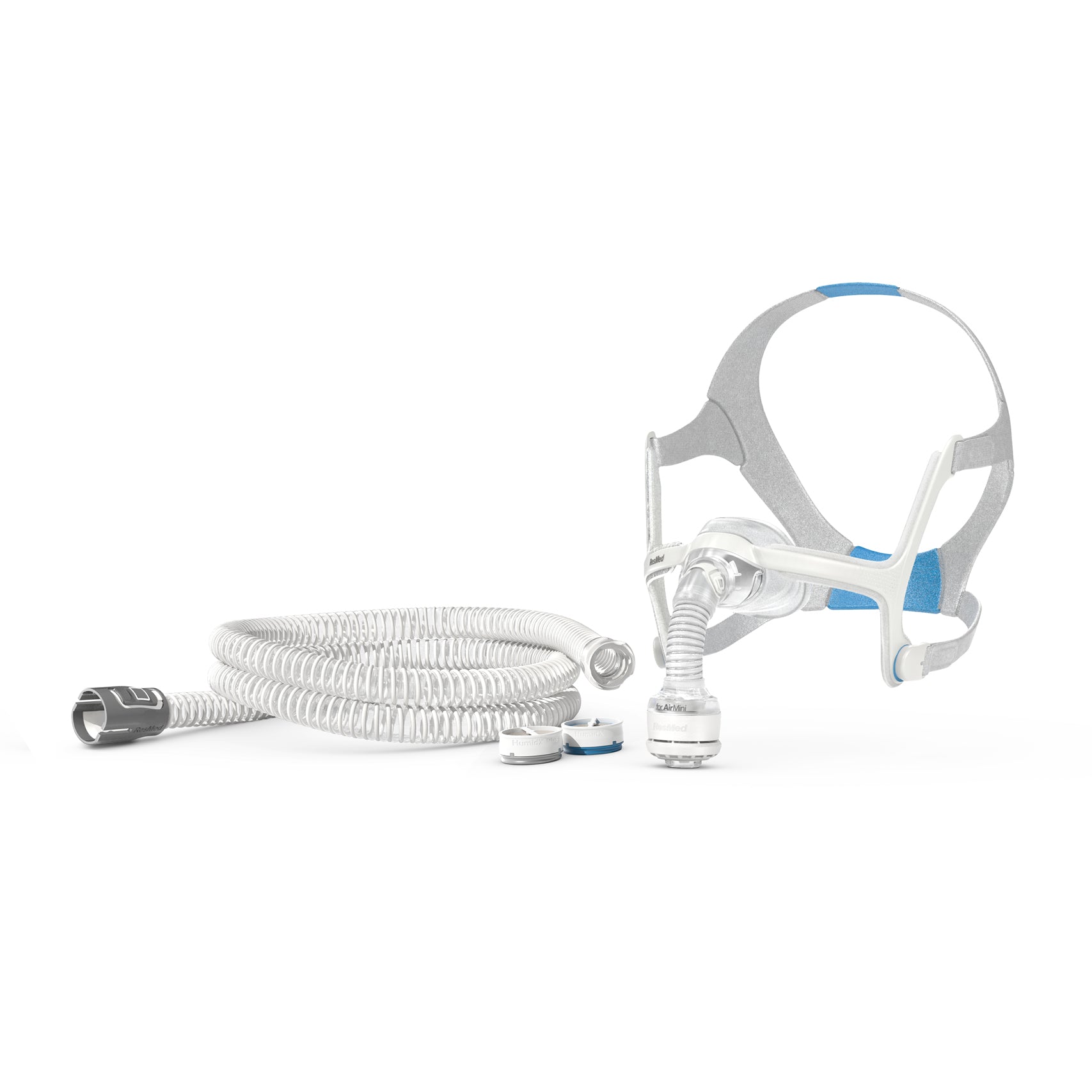 ResMed AirFit N20 mask with AirMini N20 setup pack tubing