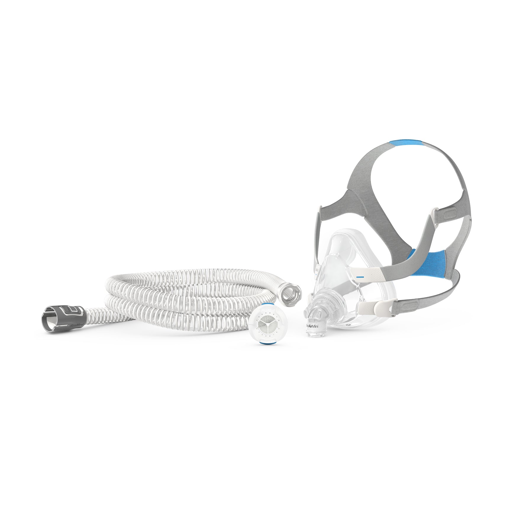 ResMed AirFit F20 mask with AirMini F20 setup pack tubing