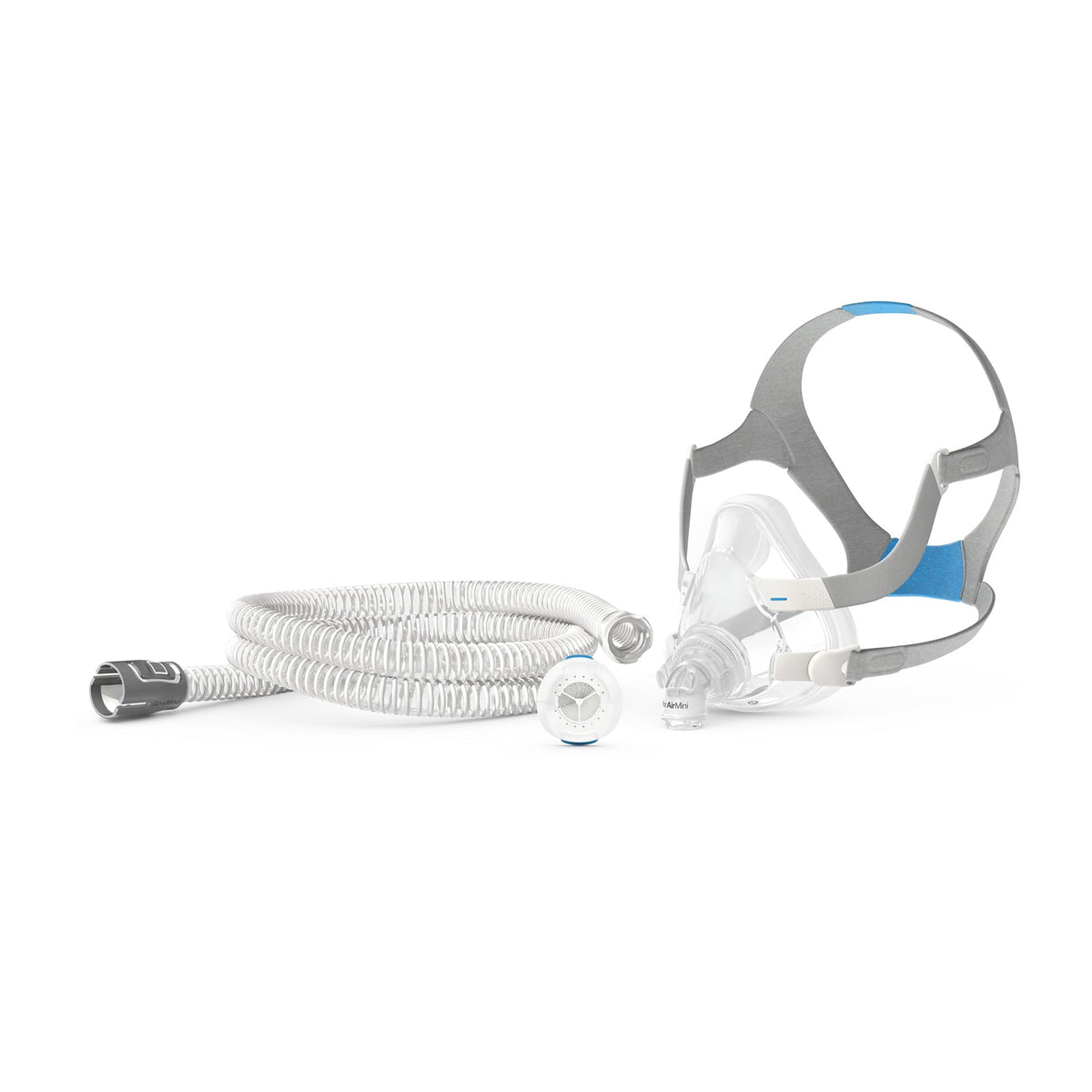 ResMed AirFit F20 mask with AirMini F20 setup pack tubing