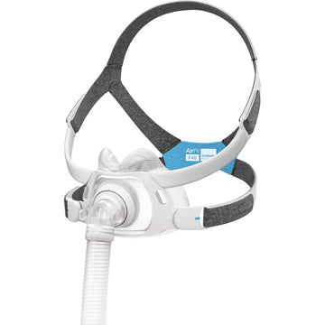 ResMed AirFit F40 full face CPAP mask, angled view