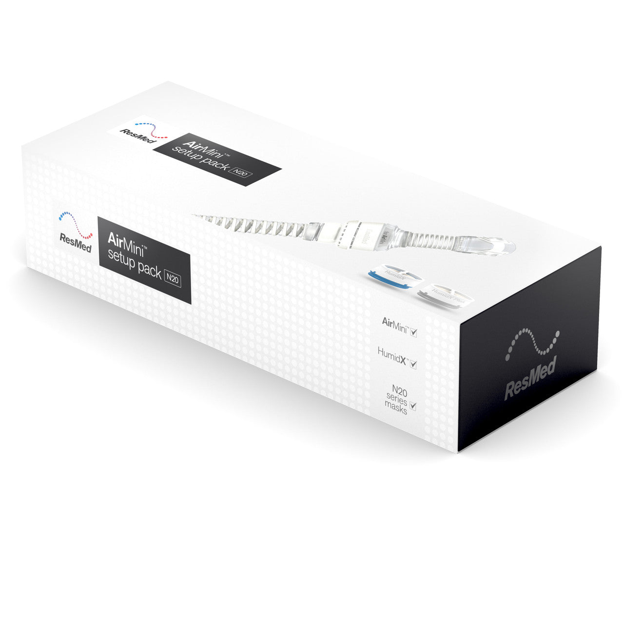 ResMed AirMini N20 setup pack packaging