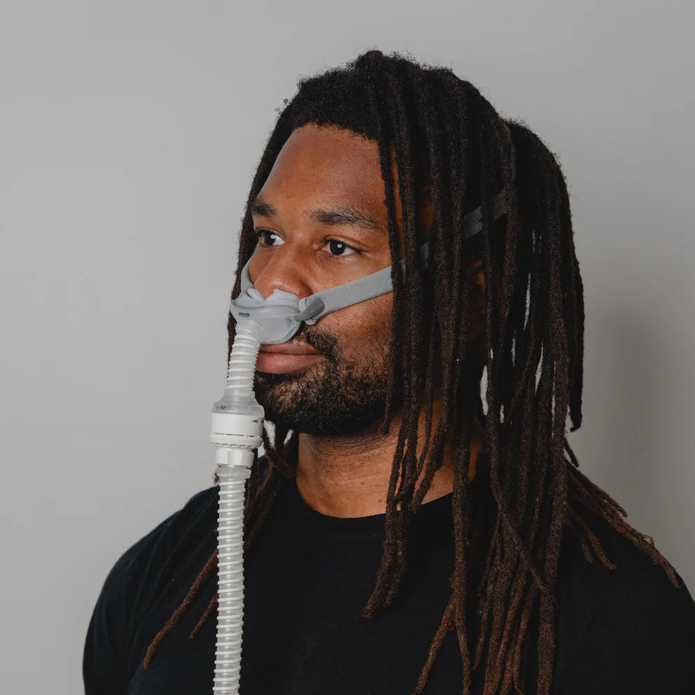 ResMed AirFit™ P10 Nasal Pillow CPAP Mask Complete System with AirMini™ Setup Pack.