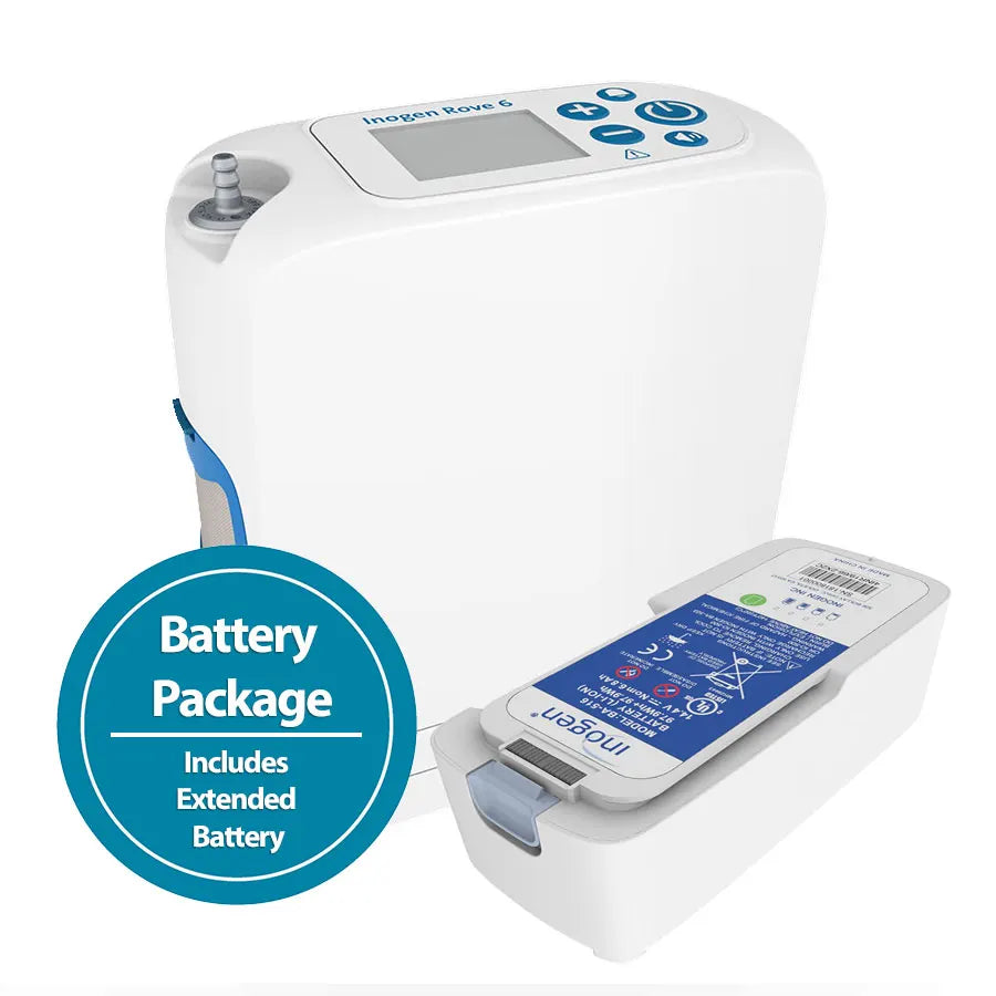 Portable oxygen concentrator