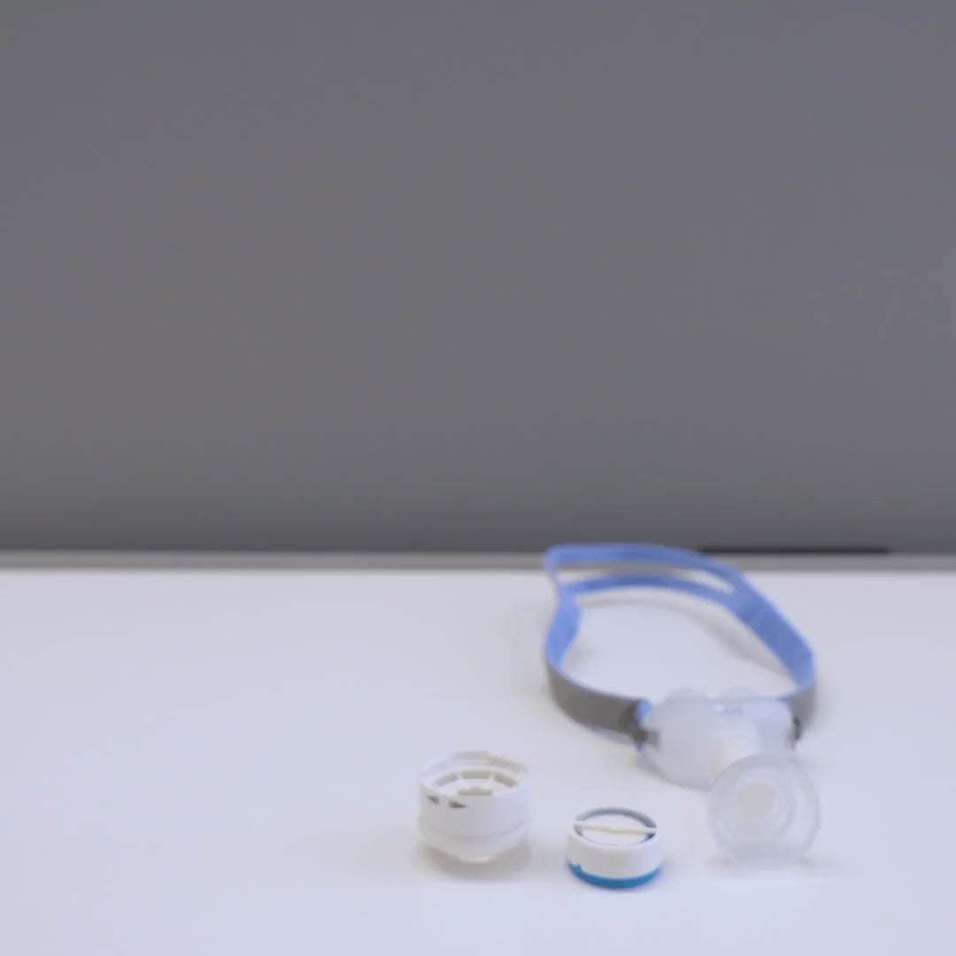 ResMed AirFit™ P10 Nasal Pillow CPAP Mask Complete System with AirMini™ Setup Pack.