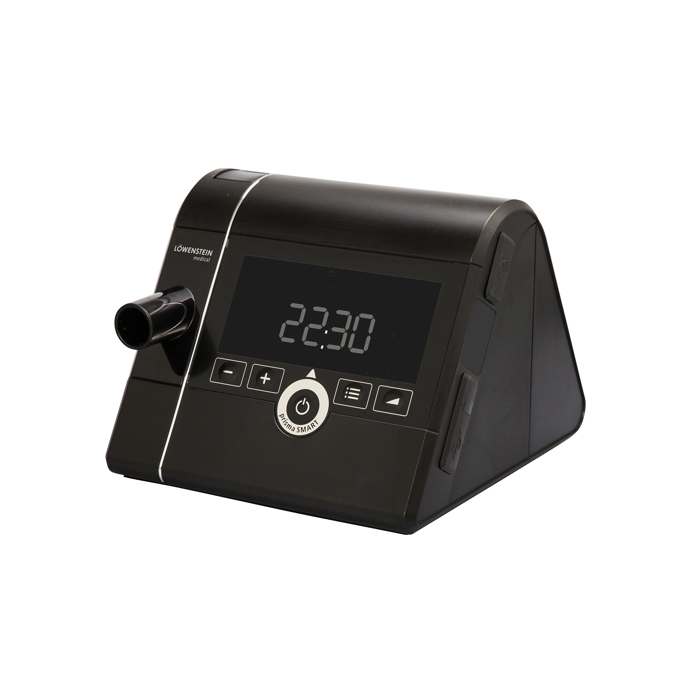 جهاز Löwenstein prisma SMART Auto CPAP، منظر جانبي أيمن