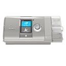 ResMed AirCurve 10 ST bilevel machine with HumidAir water chamber, front view