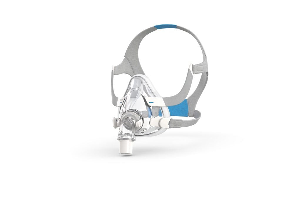 ResMed AirFit F20 full face CPAP mask left side view