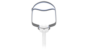 منظر أمامي لقناع ResMed AirFit P10 بوسائد أنفية لجهاز CPAP