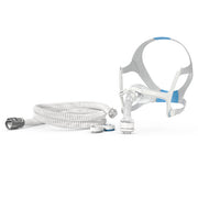 ResMed AirFit N20 mask with AirMini tubing, connector and humidification cartridges