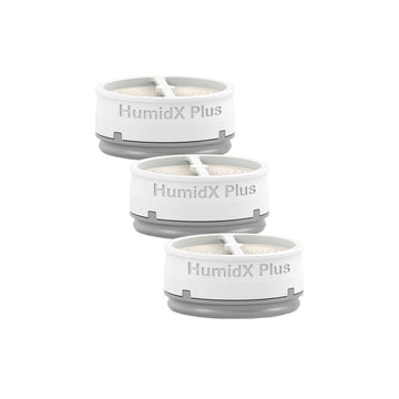 ResMed HumidX Plus waterless humidification cartridges, three pack