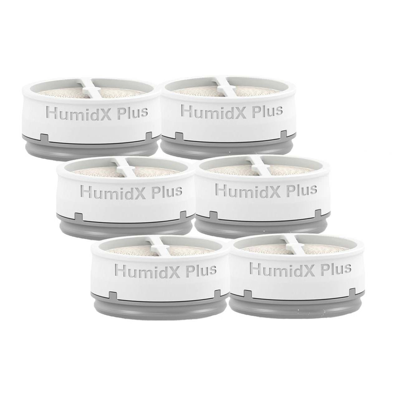 ResMed HumidX Plus waterless humidification cartridges, six pack