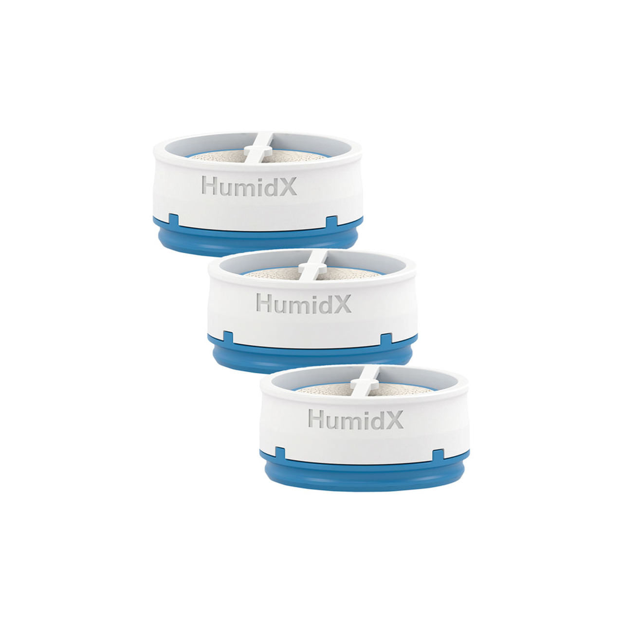 ResMed HumidX standard waterless humidification cartridges, three pack