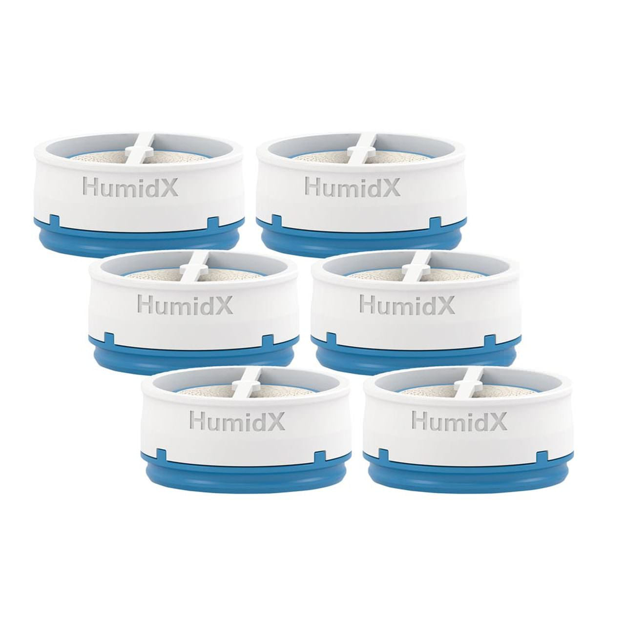ResMed HumidX standard waterless humidification cartridges, six pack