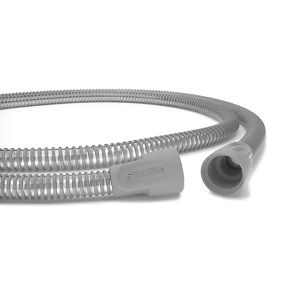 ResMed SlimLine Tubing for AirSense CPAP therapy, ultra-light and flexible design for tangle-free use with smaller masks.