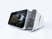 Resvent iBreeze device and humidifier — angled product photograph