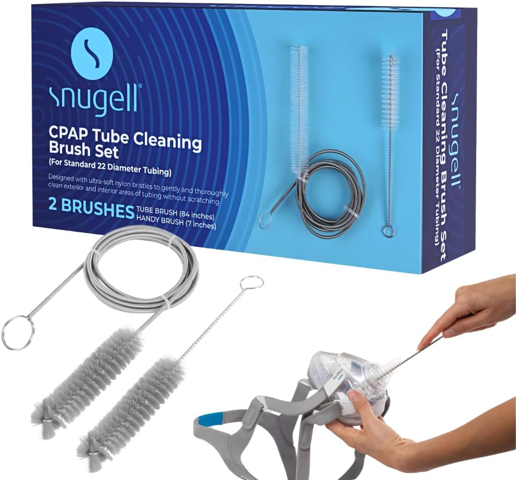 Snugell CPAP mask and tube cleaning brush set