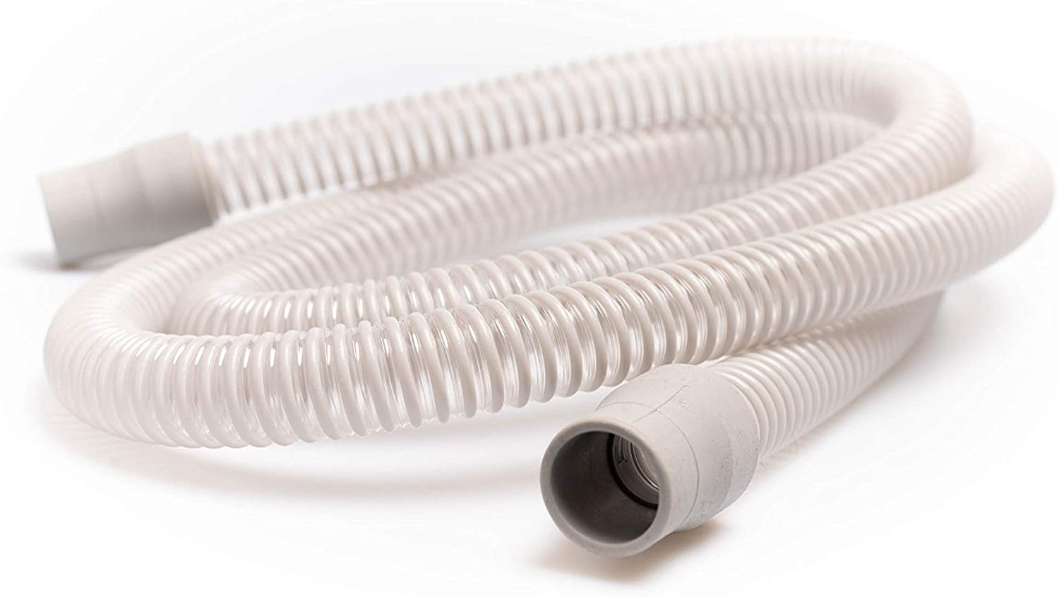Close-up of Snugell standard CPAP tubing with 22 mm connector